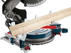 img 1 attached to 🔧 BOSCH MS1233 Crown Stop Kit with Mounting Knobs and Hardware for Enhanced BOSCH Miter Saw Performance