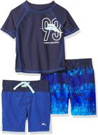 👁️ eye-catching tommy bahama toddler rashguard swimsuit: boys' clothing that offers maximum sun protection logo