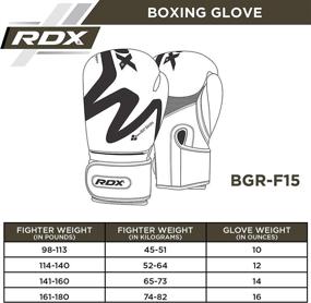 img 2 attached to 🥊 High-Quality RDX Muay Thai Boxing Gloves: Sparring, Kickboxing, Punch Bags & More