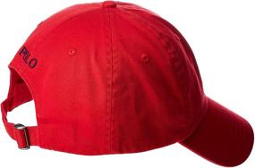 img 2 attached to Polo Ralph Lauren Men's Classic Pony Logo Hat Cap - BSR RL2000 Red - One Size: Stylish and Versatile Headwear for Men