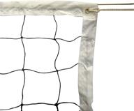 dourr professional sports volleyball net (32 ft x 3 ft) for indoor and outdoor - premium quality net only logo