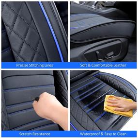 img 2 attached to Kyohans Car Seat Covers Full Set