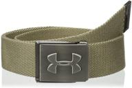 🔗 under armour webbed black graphite men's belt accessories: stylish and functional logo