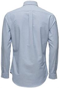 img 1 attached to 👔 Classic Oxford Longsleeve Buttondown in Classic White - Men's Clothing and Shirts