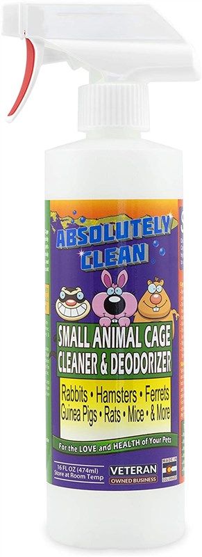 amazing small animal cage cleaner 로고