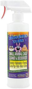 img 4 attached to 🧼 Top-Notch Small Animal Cage Cleaner - Effortlessly Cleans & Eliminates Messes & Odors - Ideal for Hamsters, Mice, Rats, Guinea Pigs, Ferrets - Proudly USA Made