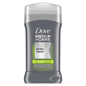 img 4 attached to 🚶 Dove Men+Care Deodorant Stick: Aluminum-Free 48 Hour Protection Extra Fresh Deodorant for Men with Vitamin E and Triple Action Moisturizer - 3 oz