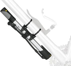 img 1 attached to 🚲 Topeak Mountain Morph Bike Pump: Compact and Lightweight Silver/Black Edition - 35 x 5.8 x 3 cm / 13.8” x 2.3” x 1.2”