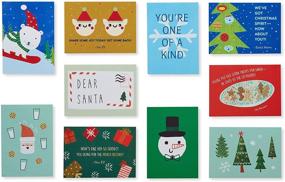 img 2 attached to 🎄 Santa and Friends Christmas Lunch Box Mini Notes: Perfect for Kids! (40-Count)