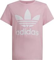 👕 stylish adidas originals unisex-child trefoil tee: comfortable and trendy logo