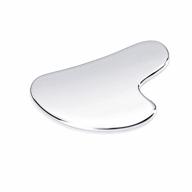 🏻 enhanced stainless steel gua sha facial tool for ultimate skin care logo
