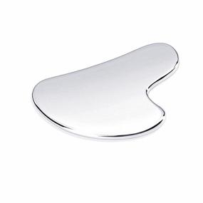 img 4 attached to 🏻 Enhanced Stainless Steel Gua Sha Facial Tool for Ultimate Skin Care