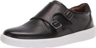 clarks mens cambro sneaker leather logo