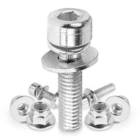 img 4 attached to Screw Locking Flange Nut Kit