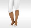 juzo basic knee 15 20mmhg beige logo