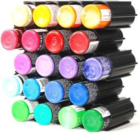 img 4 attached to Craft Paint Storage Organizer Dotting Organization, Storage & Transport for Storage Boxes & Organizers