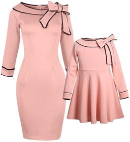 img 4 attached to 🎀 С защитой SEO: Девичья одежда с декоративными бантами от PopReal Outfits