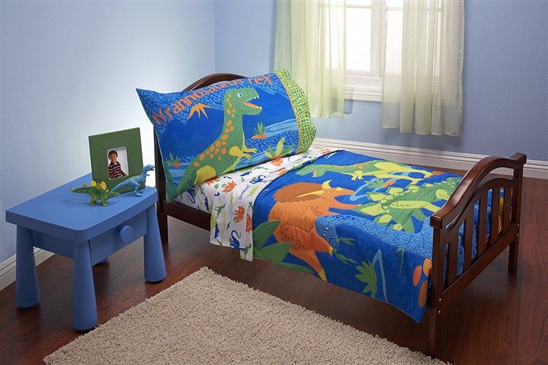 everything kids toddler bedding dinosaurs 로고