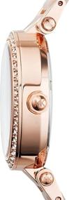 img 3 attached to Michael Kors Womens Two Tone MK6110