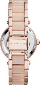 img 2 attached to Michael Kors Womens Two Tone MK6110