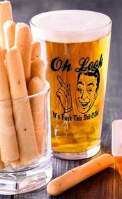 img 3 attached to Oh Look, It's Fck This Sht O'Clock - Funny Beer Glass Under $15! Perfect Gift for Men, Women, Dads, and Moms