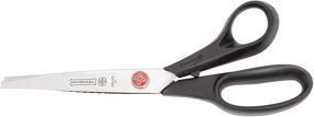 img 4 attached to 🌈 Mundial BP665 8.5 inch Pinking Shears with Black Handle - Improved SEO