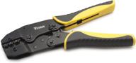 🔧 titan 11477 ratcheting wire terminal crimper tool - fixed jaw crimper for insulated terminals логотип