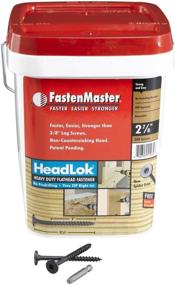 img 3 attached to FastenMaster FMHLGM278 500 набор тяжелых плоскоголовых шурупов 500 штук