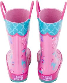 img 3 attached to 👑 Princess Girls Rainboots by Stephen Joseph - Boys' Clothing in Jackets & Coats