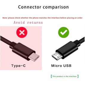 img 2 attached to 🔌 Кабель для зарядки Micro USB длиной 10 футов, совместимый с Zagg Keys Folio 43404 09543 Keyboard, Keyboard Folio m1, Logitech Keyboard, Bluetooth Wireless Ultrathin Keyboard и Corsair K63.