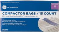 🗑️ ge wx60x1 authentic universal trash compactor bags designed for ge trash compactors логотип