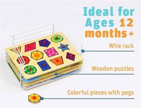 img 2 attached to Etna Products Baby Peg Puzzle