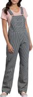 dickies womens overall scuffgard hickory women's clothing logo