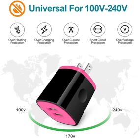 img 1 attached to ⚡️ Быстрая зарядка USB C для Samsung Galaxy S21 Ultra/S21+/S20+ FE/Note 21 Ultra/Note 20 Ultra 10 S10 A52 A12 A11 A72 A51 A50 A20 A11 A01, Oneplus 9 Pro/8T/8 Pro/7T 7, блок зарядного устройства + кабель Type C длиной 6 футов.