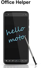 img 1 attached to Заменяющая черная Стилус-ручка с LCD сенсорным экраном для Moto G Stylus 2020 XT2043 - совместима со всеми версиями.