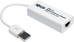 img 2 attached to 🔌 TRIPP LITE U236-000-GBW USB 2.0 Hi-Speed to Gigabit Ethernet NIC Network Adapter - White: High-quality Connectivity Solution