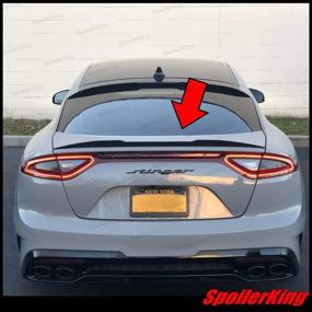 img 4 attached to King Trunk Spoiler (284GP) Compatible with Kia Stinger 4dr 2017-on - Ultimate Spoiler Upgrade for Enhanced SEO