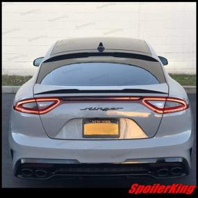 img 3 attached to King Trunk Spoiler (284GP) Compatible with Kia Stinger 4dr 2017-on - Ultimate Spoiler Upgrade for Enhanced SEO