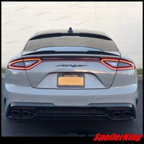 img 1 attached to King Trunk Spoiler (284GP) Compatible with Kia Stinger 4dr 2017-on - Ultimate Spoiler Upgrade for Enhanced SEO