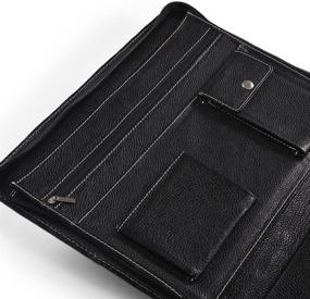 img 2 attached to 📚 Premium Leather Executive Portfolio for iPads and MacBooks