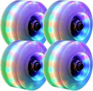 madiou luminous bearings installed skateboard logo