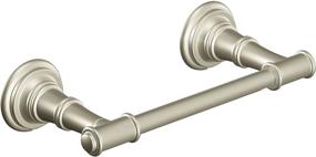 img 3 attached to 🛁 Efficient Bathroom Upgrade: Moen DN9108BN Ellsworth Pivoting Brushed Towel Bar