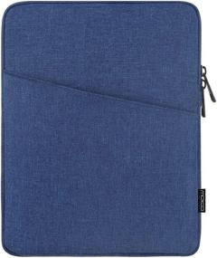 img 4 attached to 📱 MoKo Tablet Sleeve Case: Compatible with iPad Pro 11, iPad 9th/8th/7th Gen, iPad Air 4/3, Galaxy Tab A 10.1 - Navy Blue