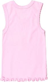 img 1 attached to 👚 Girls Pack Ruffle Tank Top by ToBeInStyle - Stylish Girls' Clothing