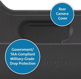 img 2 attached to 📱 Kensington TAA Compliant Surface Pro Rugged Case with CAC Reader (K97550WW)