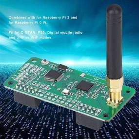 img 2 attached to Hotspot Module: USB Wireless Multi-Mode Hotspot Expansion Board + Antenna + LED Screen + Case for Raspberry Pi 3/0W(A), Supporting D-Star/P25 Digital Mobile Radio UHF VHF