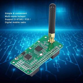 img 3 attached to Hotspot Module: USB Wireless Multi-Mode Hotspot Expansion Board + Antenna + LED Screen + Case for Raspberry Pi 3/0W(A), Supporting D-Star/P25 Digital Mobile Radio UHF VHF