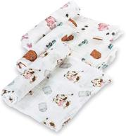 lollybanks swaddle blanket infants breathable logo