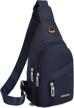 yerchic backpack crossbody earphone outdoor women's handbags & wallets for crossbody bags logo
