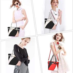 img 2 attached to 👜 Stylish Nevenka Leather Crossbody Shoulder Handbags & Wallets: Perfect for Women's Totes!